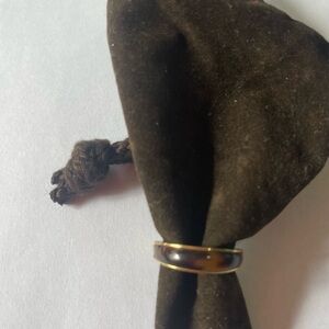 Michael Kors gold & tortoise ring- size 8.